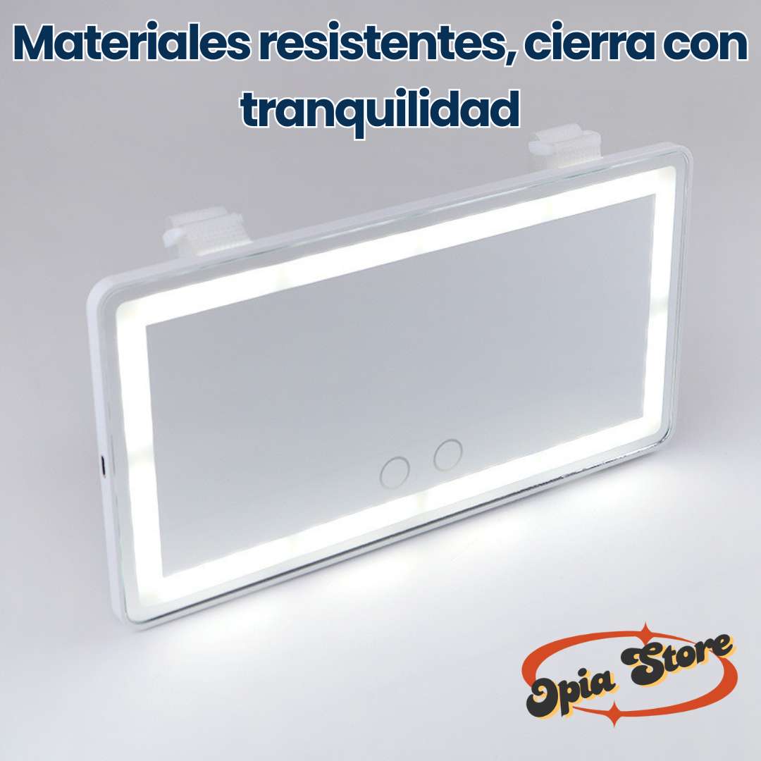 SHINELOOK - ESPEJO LED | EL TRUCO SECRETO DE LAS COPILOTAS SIEMPRE IMPECABLES 🔥